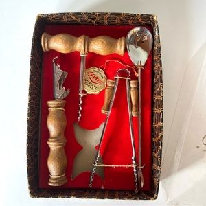 Vintage Bar Tools Set House of Fisher